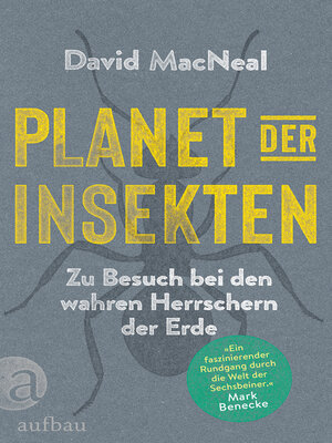 cover image of Planet der Insekten